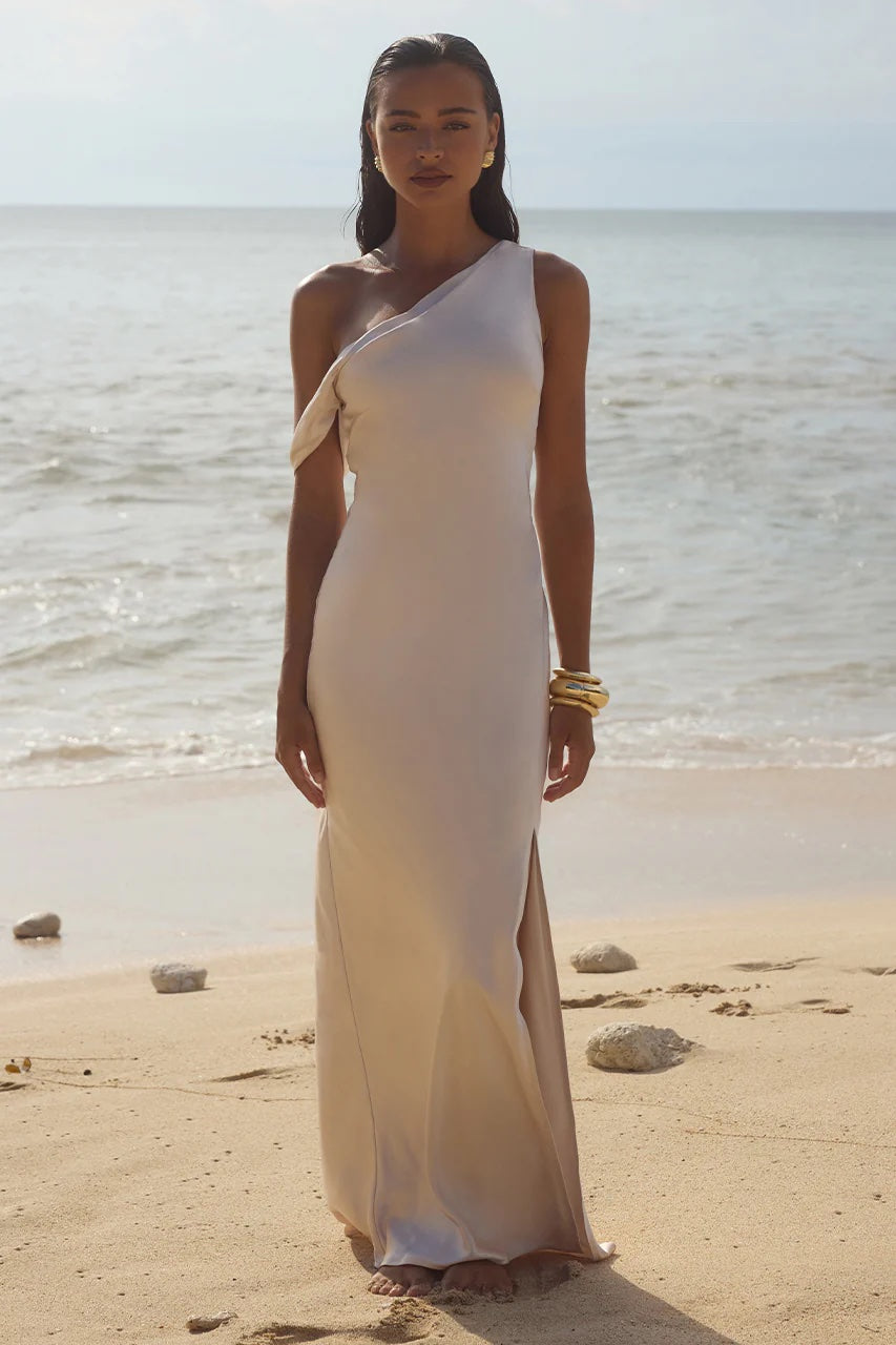 Gia Maxi Dress | Ivory