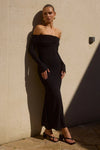 Keeta Maxi Dress | Black