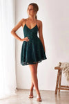 Laurie Dress | Emerald Green