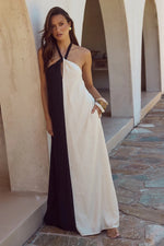 Riviera Maxi Dress | Black Sand