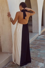 Riviera Maxi Dress | Black Sand