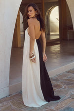 Riviera Maxi Dress | Black Sand