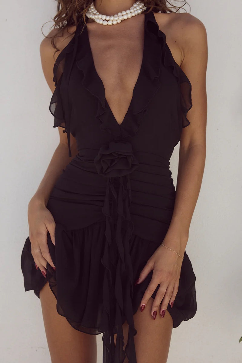 Zelie Mini Dress | Black