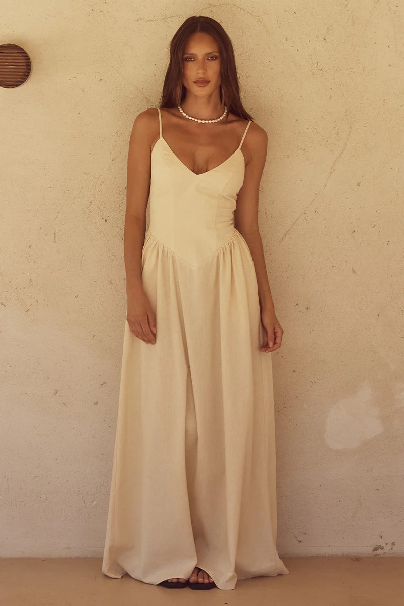 Zephy Maxi Dress | Sand